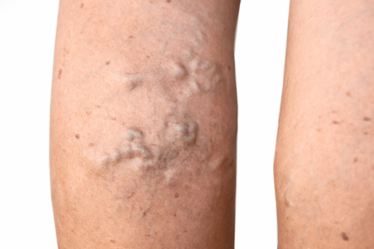 A patient with varicose veins